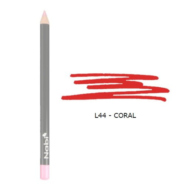 3 Pack Nabi Cosmetics Lip Pencil  Coral