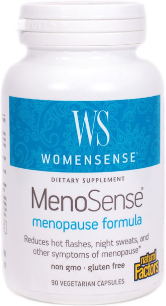 Natural Factors Menosense VegCapsules 90Count