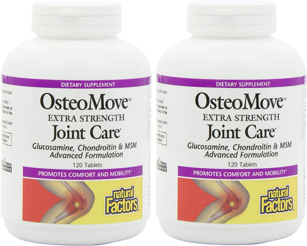 Natural Factors Osteomove Extra Strength Joint Care 2 Pack 120  120 Tablets