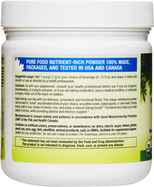 Whole Earth  Sea from Natural Factors Energize Adrenal Boost with Maca Root Ashwagandha  More 6.2 oz Powder