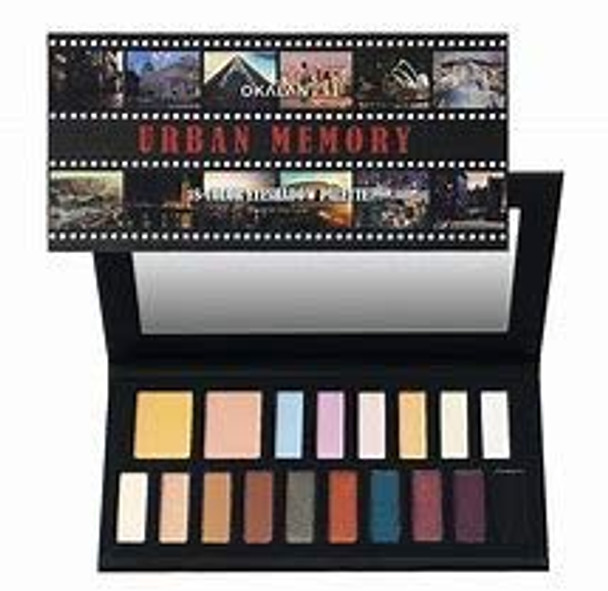 Okalan Urban Memory 18 Color Eyeshadow Palette