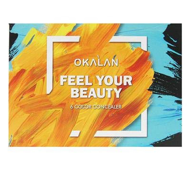 Okalan Feel Your Beauty 6 Color Concealer B palette