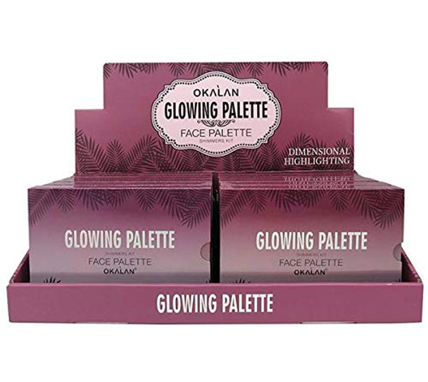 Okalan Glowing Palette Shimmers Kit