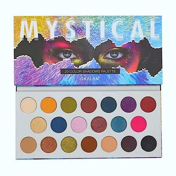 Eyeshadow Palette Bright Shimmer Matte Colors Highly Pigmented Shades