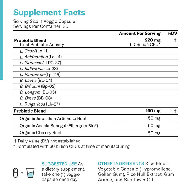 Probiotics 60 Billion CFU  Meriva Curcumin 500  Clinically Proven 29x Better Absorption Probiotics 60 Billion CFU  Meriva Curcumin 500  Clinically Proven 29x Better Absorption