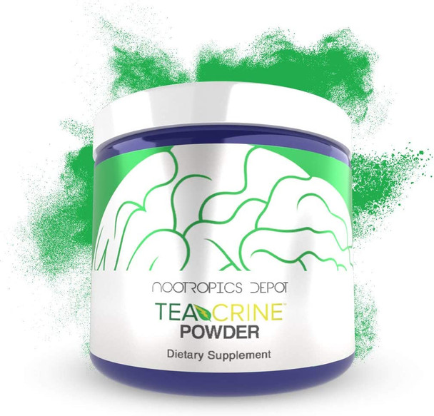 TeaCrine Powder 2 Grams Theacrine  Caffeine Alternative  Supports Energy  Endurance  Promotes Healthy Metabolism  Contains 20 100mg Servings