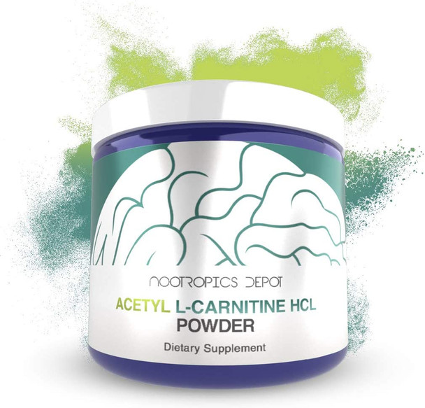 Acetyl LCarnitine Powder  HCL Form  125 Grams  ALCAR  Amino Acid Supplement  Energy Supplement  Supports Mitochondrial Function Weight Loss and Healthy Aging