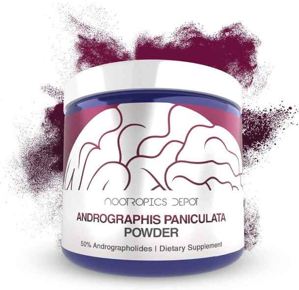 Andrographis paniculata Powder  25 Grams  50 Andrographolides  Supports Immune Function  Supports Cellular Function