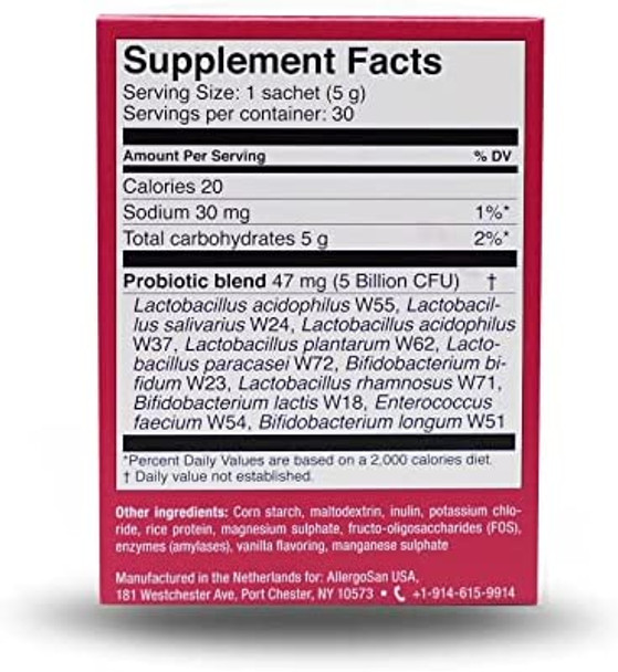 OMNiBiOTiC AB 10  Clinically Tested Restorative Probiotic  Supports  Restores Gut Flora  Digestion  Digestive Probiotic for Diarrhea  Vegan Hypoallergenic NonGMO 30 Daily Packets