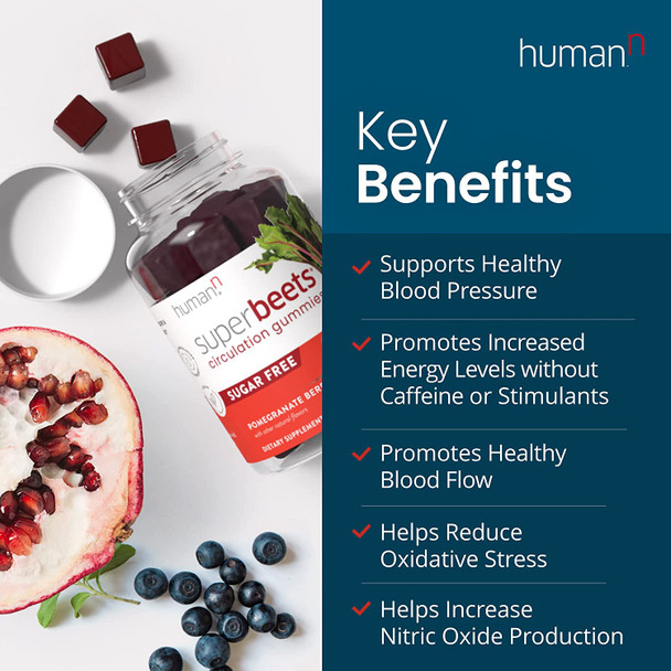 HumanN SuperBeets Circulation Gummies  SuperBeets Heart Chews