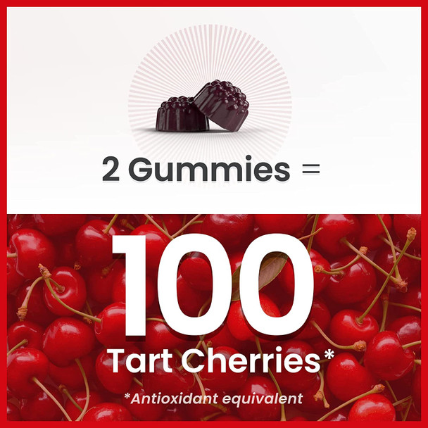 HumanN Tart Cherry Gummies  Supergrape Chews