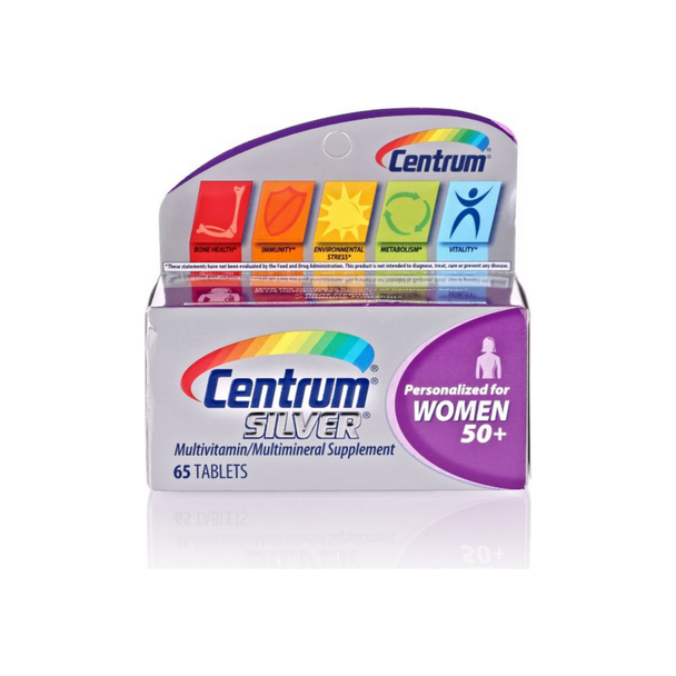 Centrum Silver Women 50+ Multivitamin Tablets 65 Ea