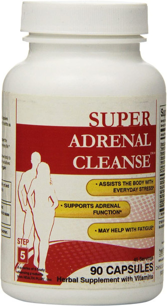 Health Plus Cleanse Adrenal 90 Cap