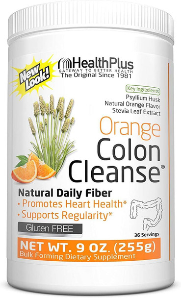 Colon Cleanse Stevia Orange Health Plus 9 oz Powder