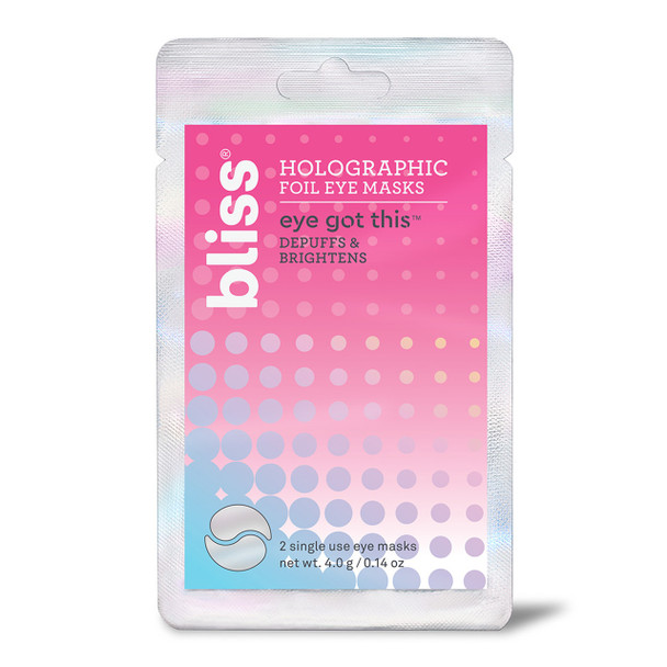 Eye Got This Under Eye Mask Holographic Foil Eye Masks for Dark Circles