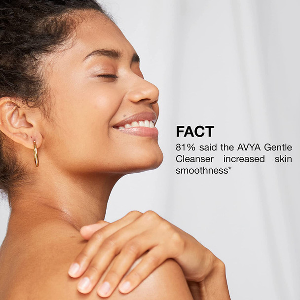 Avya Skincare Gentle Face Cleanser  Hyaluronic  Salicylic Acid  Gentle Exfoliation to Cleanse  Purify Skin  30ml 1oz
