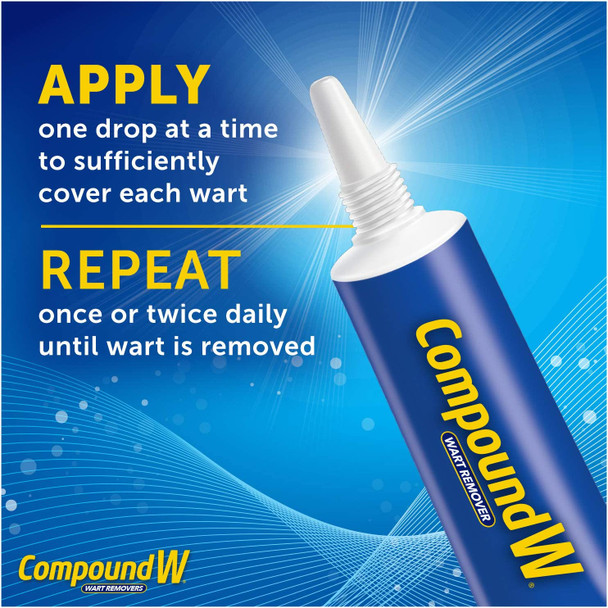 Compound W Maximum Strength Fast Acting Gel Wart Remover 0.25 oz