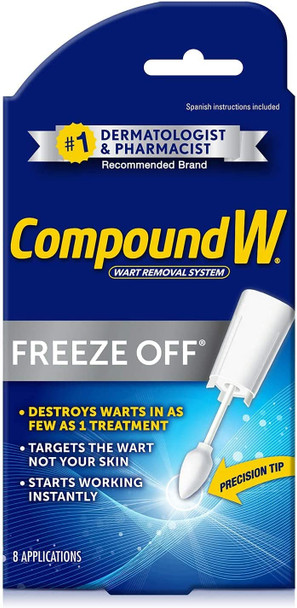 Compound W Freeze Off Wart Remover8 applications Special Edition