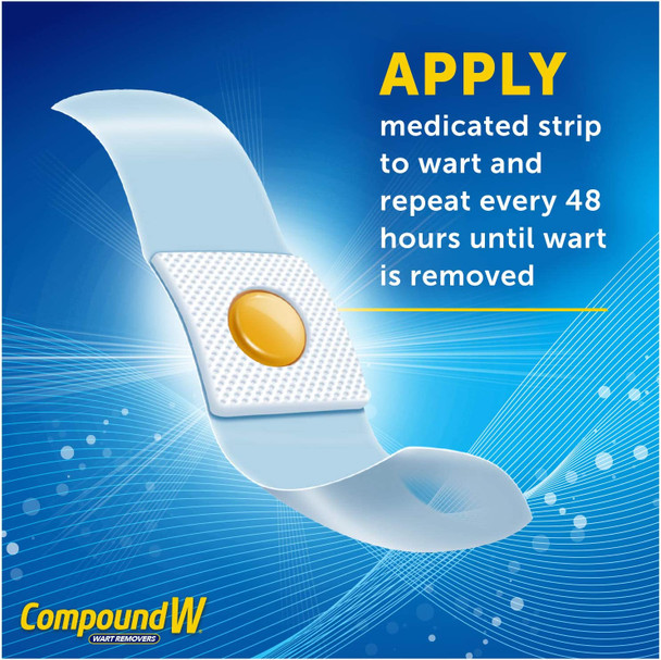 Compound W One Step Pads  Salicylic Acid Wart Remover  14 Pads  2 Pack