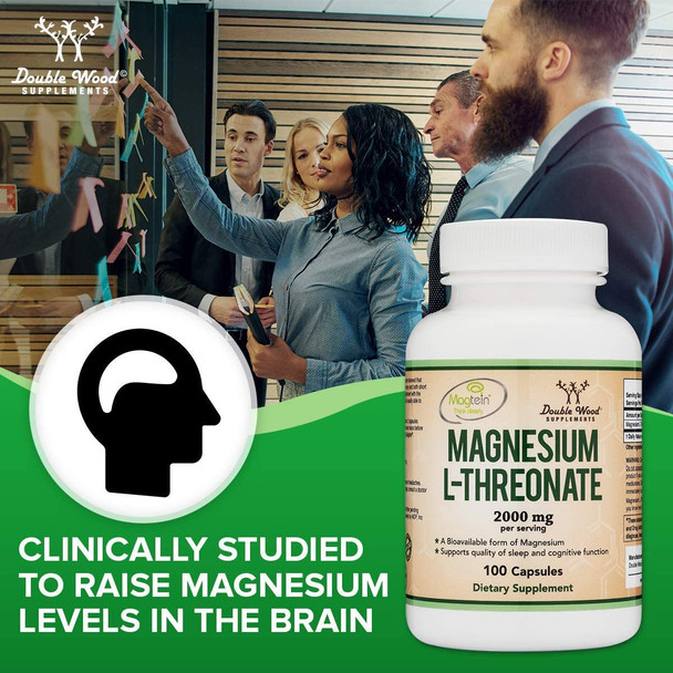 Magnesium LThreonate Magtein and Citrus Bergamot Bergamonte Bundle  Patented and Clinically Studied Supplements for Cholesterol and Cognitive Function Support