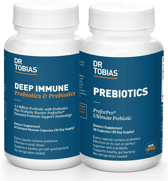Dr. Tobias Prebiotics  Deep Immune Probiotics for Immune Support  Gut Health