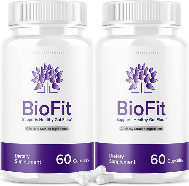 Biofit Probiotic Pills Bio Fit Supplement 2 Bottles