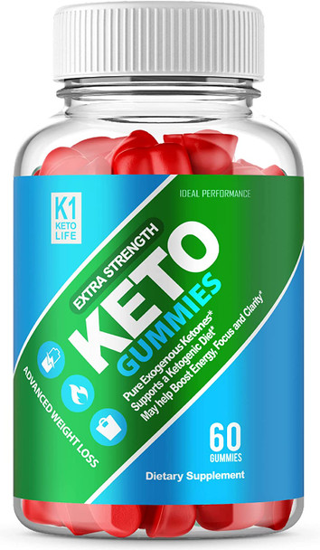 K1 Ketos Life Gummies K1 Ketos Gummies K1 Ketos ACV Gummies Extra Strength 60 Gummies