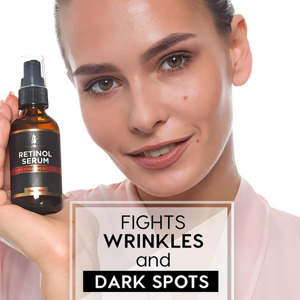 InstaSkincare Pore minimizing Bundle  Retinol Face Serum 2Oz  Niacinamide Facial Serum 2Oz InstaSkincare Pore minimizing Bundle  Retinol Face Serum 2Oz  Niacinamide Facial Serum 2Oz
