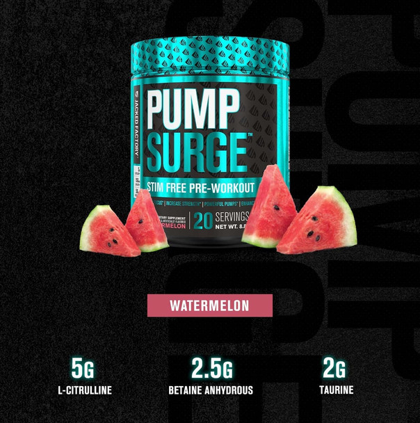 Nitrosurge PreWorkout  Pumpsurge CaffeineFree PreWorkout  Morning  Night Bundle for Increased Focus Stamina Endless Energy  Powerful Pumps  Watermelon Flavor