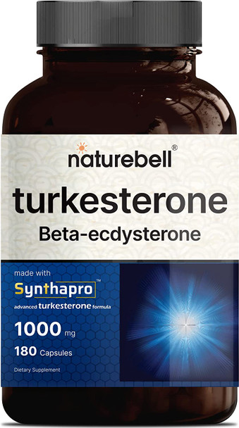 Turkesterone Supplement 500Mg Plus Beta Ecdysterone 1000Mg 180 Capsules 2 In 1 Support Ajuga Turkestanic Extract 10 Infused With Hydroxypropylbetacyclodexrin  Highly Bioavailable Plant Based