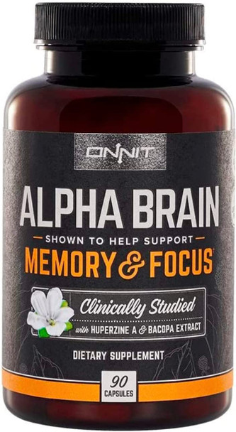 Onnit Labs Onnit Alpha Brain 90 Count