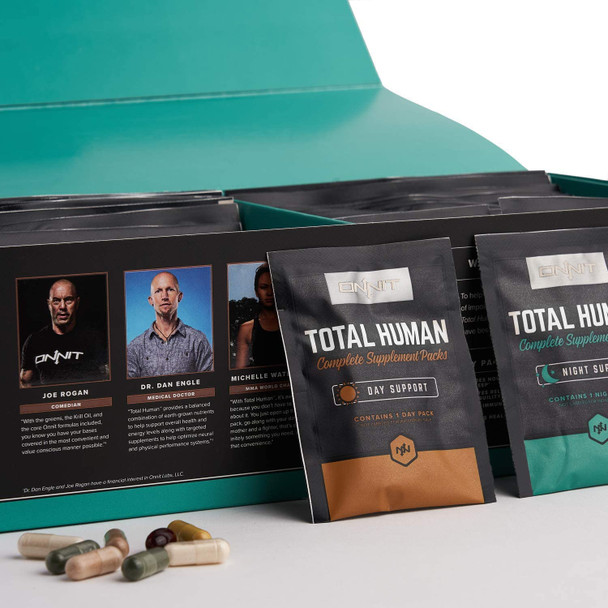 ONNIT Total Human Optimization Stack  Alpha Brain 30ct  Total Human 60ct