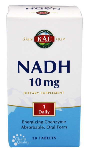 Kal 10 Mg Nadh Tablets, 30 Count