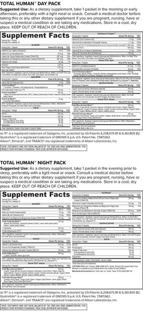 ONNIT Total Human  Total Gut Health  New Mood 60ct Stack