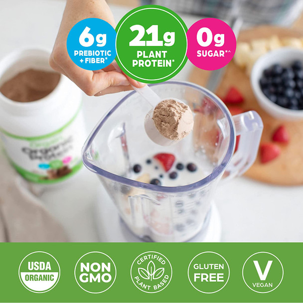 Orgain Organic Vegan Protein Powder Creamy Chocolate Fudge  21g of Plant Based Protein Low Net Carbs Non Dairy Gluten  No Sugar Added Soy  Kosher NonGMO 2.03 Lb Packaging May Vary Orgain Organic Vegan Protein Powder Creamy Chocolate Fudge  21g of Plant Based Protein Low Net Carbs Non Dairy Gluten  No Sugar Added Soy  Kosher NonGMO 2.03 Lb Packaging May Vary