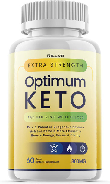 Optimum Keto Pills Advanced Ketogenic Formula 60 Capsules