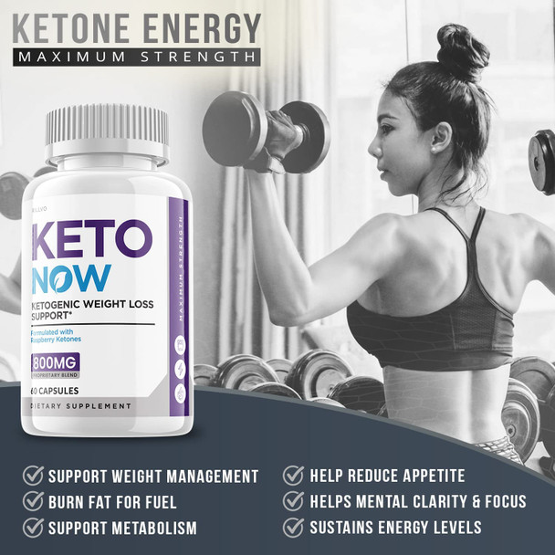 3 Pack Keto Now Pills Advanced Ketogenic Supplement 180 Capsules