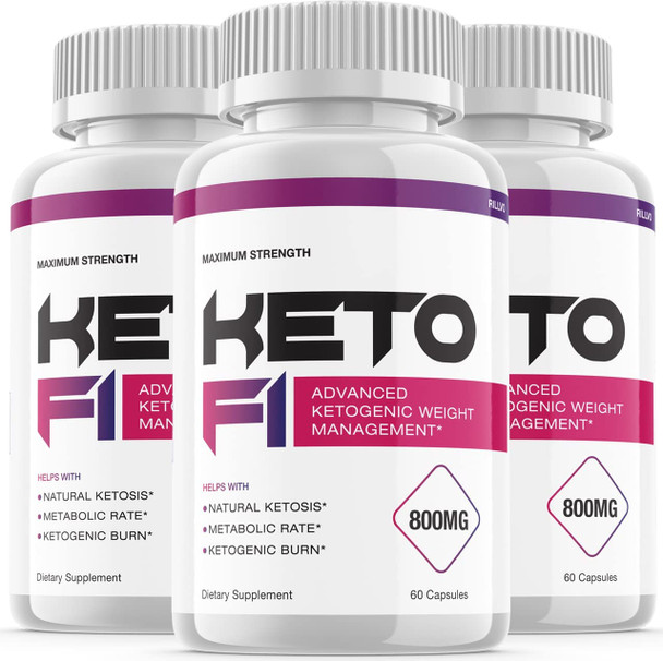 3 Pack Keto F1 Pills Advanced Ketogenic Support Shark Keto Tank 180 Capsules