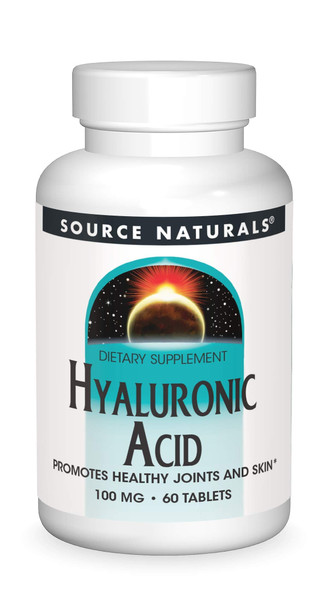 Source Naturals Hyaluronic Acid 100mg - 60 Tablets