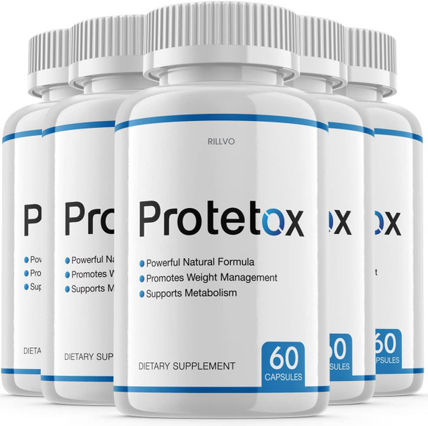 5 Pack Protetox Pills Protetox Advanced Formula 300 Capsules