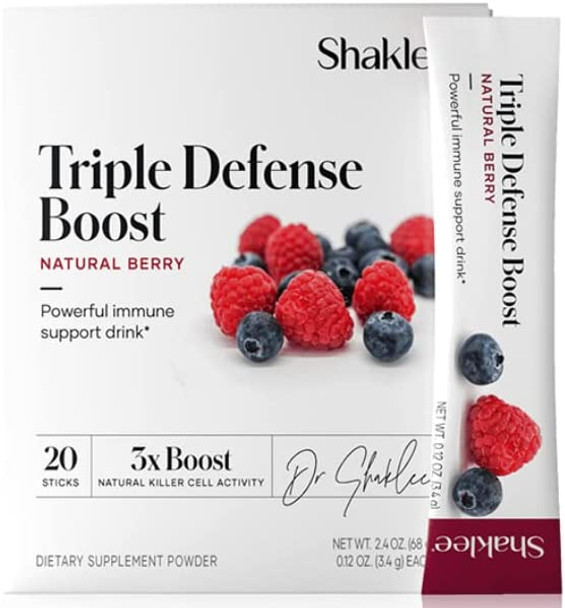 3 ImmuneFueling Blends for Shaklee Triple Defense Boost 20 Sticks