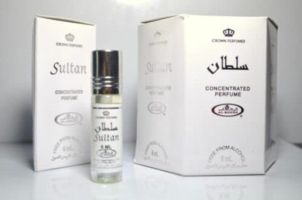 AlRehab Sultan Attar 6ml Pack Of 6 Alcohol Free Long Lasting Perfume