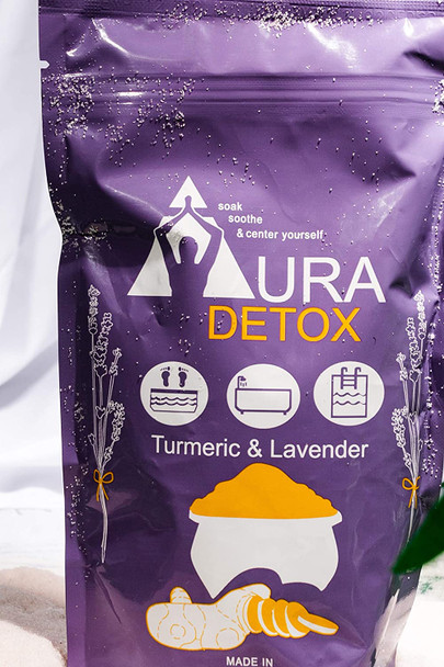Aura Detox Turmeric and Lavender Bath Salt