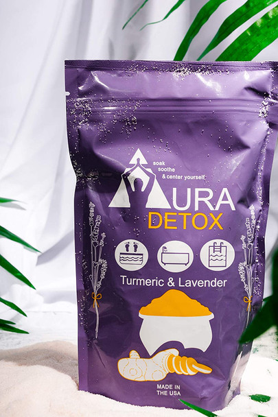 Aura Detox Turmeric and Lavender Bath Salt