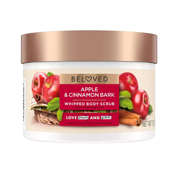 Beloved Apple  Cinnamon Bark Whipped Body Scrub 10 oz.