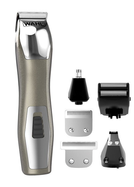 Wahl Beard Trimmer Men, Chromium 14-in-1 Multi Groomer, Nose Hair Trimmer, Stubble Trimmer, Body Trimmers for Men, Male Grooming Set, Rechargeable Trimmer