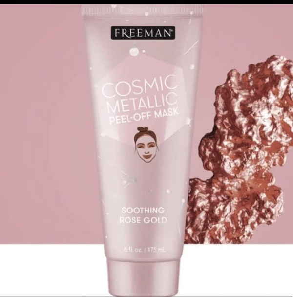 Freeman Cosmic Metallic Rose Gold PeelOff Facial Mask