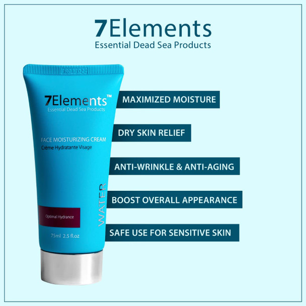 7Elements Moisturizing Face Cream  Body and Face Moisturizer for Dry Skin  Face Cream Essential For Skin Care  Daily Facial Moisturizer For Firming Skin  Anti Aging Facial cream