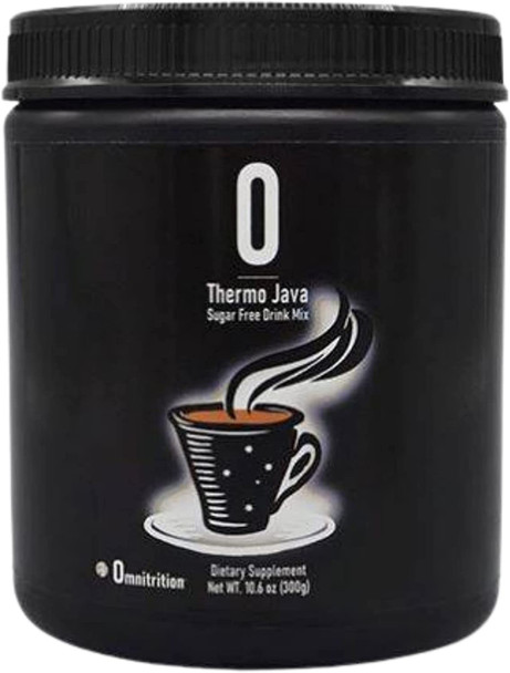 Omnitrition Thermo Java Sugar  Drink Mix 10.6 oz Bottle