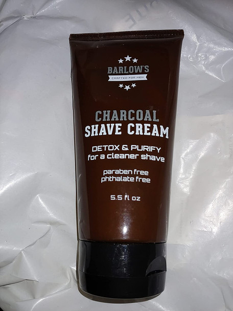 charcoal shave cream